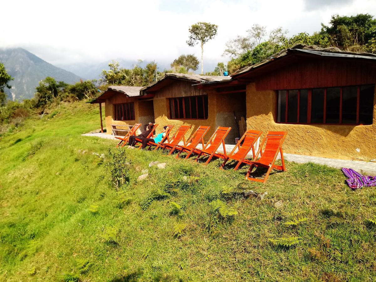 Llactapata Lodge Overlooking Machu Picchu - Camping - Restaurant Salcantay Ngoại thất bức ảnh