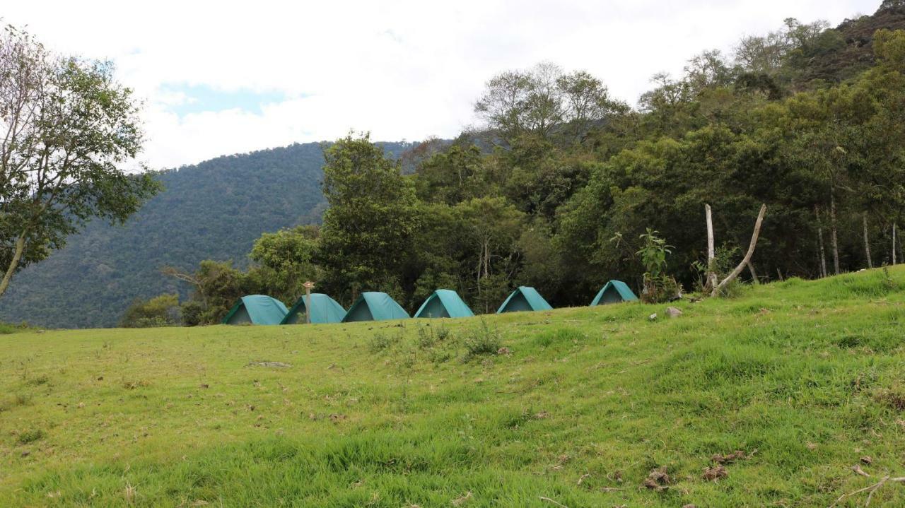 Llactapata Lodge Overlooking Machu Picchu - Camping - Restaurant Salcantay Ngoại thất bức ảnh