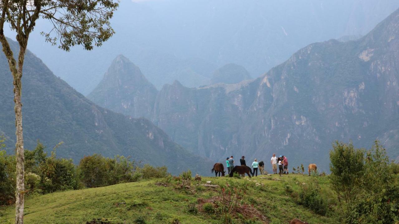 Llactapata Lodge Overlooking Machu Picchu - Camping - Restaurant Salcantay Ngoại thất bức ảnh